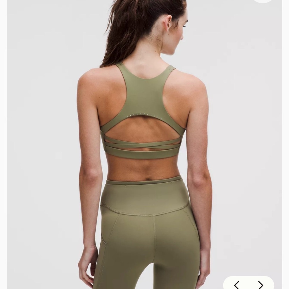 lululemon athletica Khaki Sports Bra